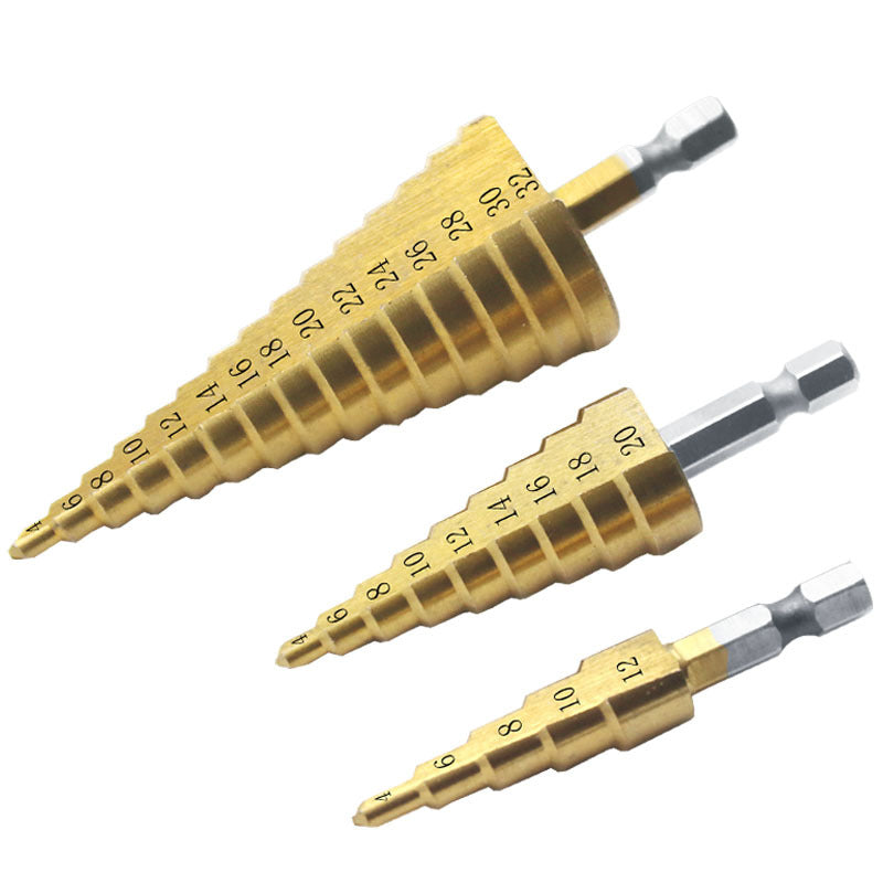 Shank Step Drill Pagoda Drill Twist
