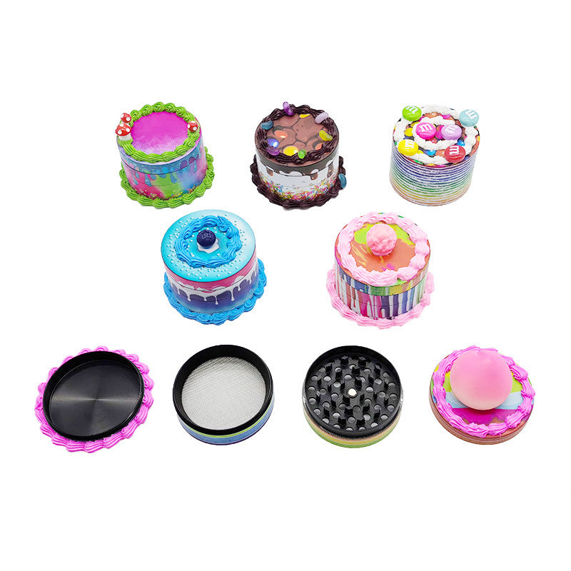 Zinc Alloy Birthday Cake Shape