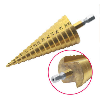 Shank Step Drill Pagoda Drill Twist