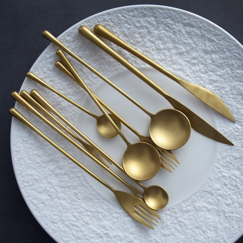 Retro Golden Steak Japanese-style